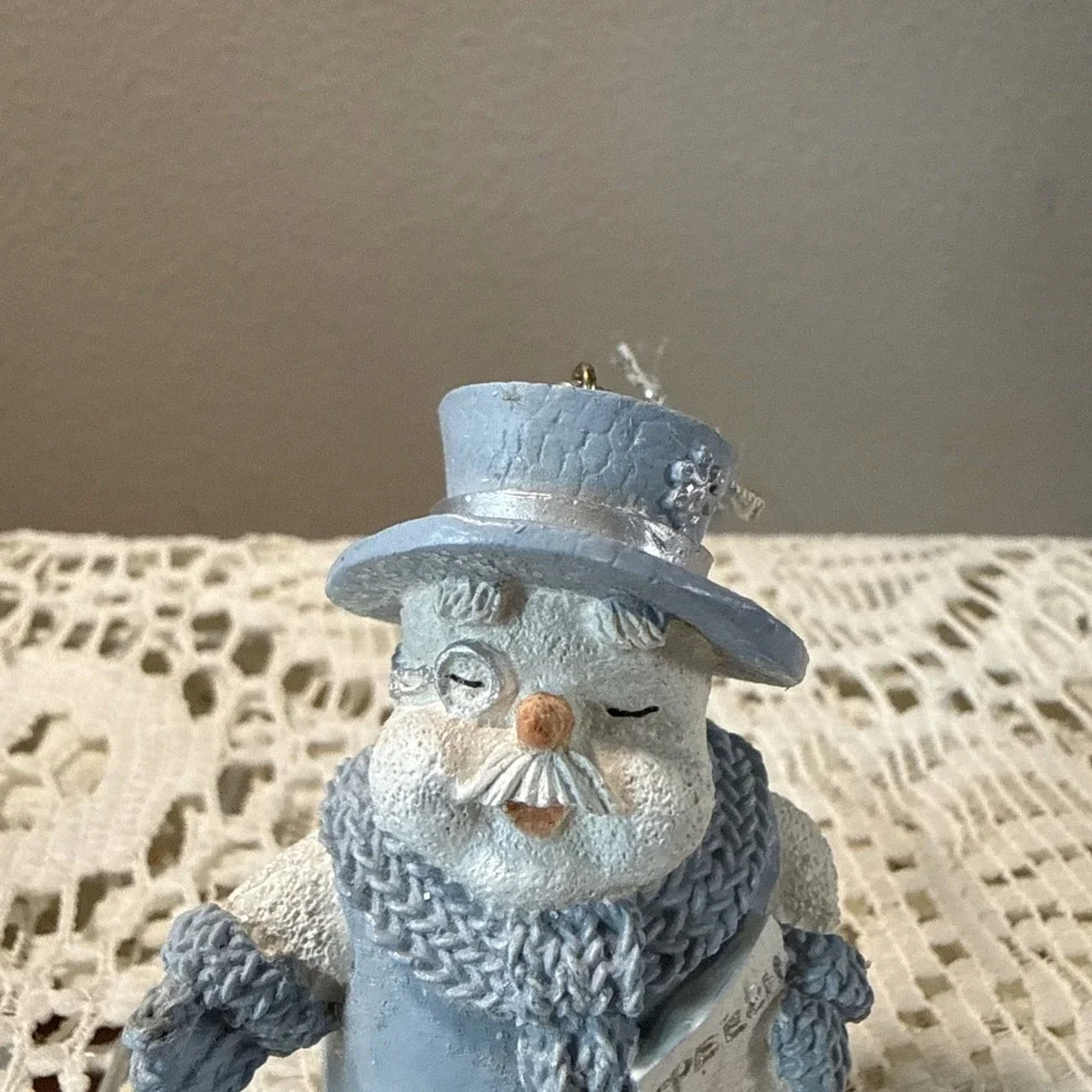 Snowman Snow Buddies Mayor Blustery Christmas Ornament!